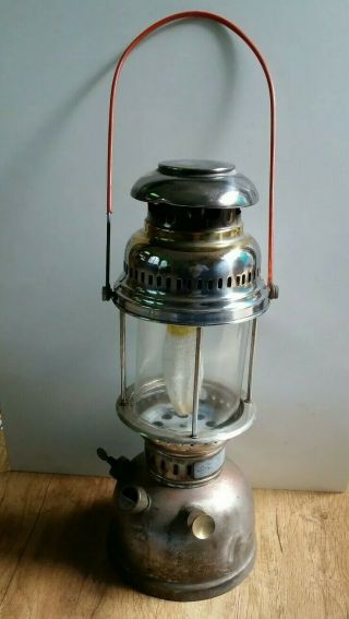 Antique Brass Pressure Kerosene Lamp Lantern