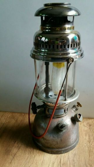 Antique Brass Pressure Kerosene Lamp Lantern 2
