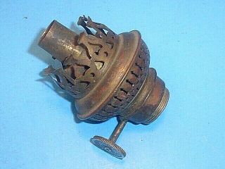 Antique E.  M.  & Co.  Boudoir Oil Lamp Burner