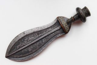 Congo Old African Knife Ancien Couteau Kuba Afrika Kongo Africa Sword Ikul