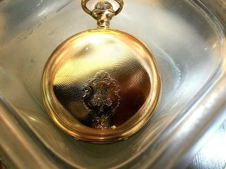 Antique AWW CO,  Waltham Pocket watch Rose Gold filled 16 s 2