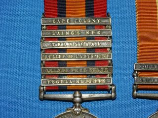 Pre - WWI British Boer War,  South Africa,  Burma Medal Trio,  Named 3