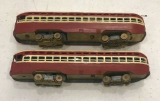 2 Ho Scale Vintage Bowser Brass And Metal Trolley 