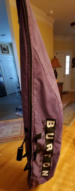 Vintage Burton Snowboard Bag and Burton Air Bindings 3