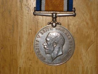 Ww1 Silver British War Medal Canadian Named To Bell Died 1920