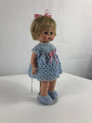 Vintage Effanbee Doll With Kaiser Holder 11 " Playsize Collector 