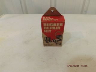2 Boxes Of Vintage Kex Rubber Repair Kit