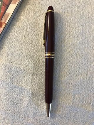 Vintage Montblanc Meisterstuck W Germany Burg.  And Gold Ballpoint Pen