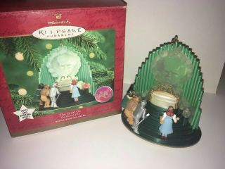 Hallmark Keepsake Collectible 2000 Ornament Wizard Of Oz Vintage Retired Has Box