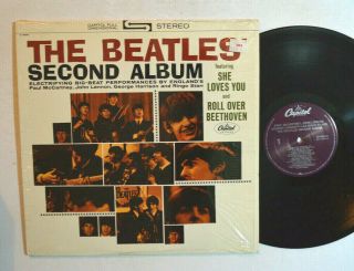 Rock Lp - The Beatles - The Beatles Second Album In Shrink Capitol C1 - 90444 M -