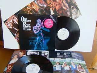 Ozzy Osbourne / Randy Rhoads - Tribute 450475 1 Uk 2lp 1st Press 1987,  Poster