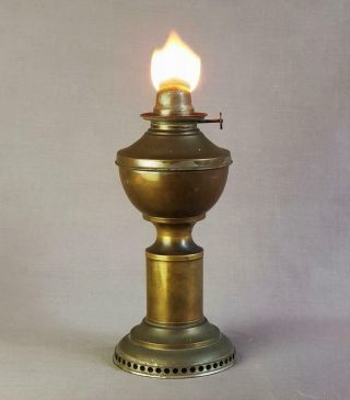 Hitchcock Clockwork Kerosene Paraffin Oil Lamp Kranzow Wanzer Type Pat 1880