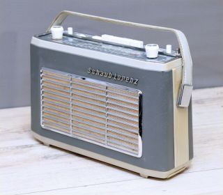 60s Schaub Lorenz T50 Touring Automatic Vintage Portable Radio Multi Band World
