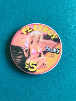 Palms Playboy Uncirculated Las Vegas Casino Chip Limited Edition 2005