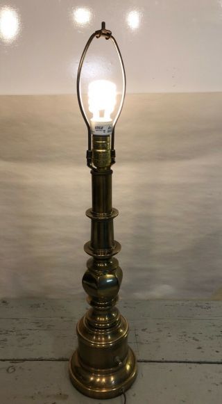 Vintage Stiffel® Brass Table Lamp (bee909)