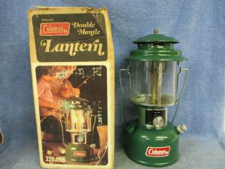 Coleman Model 220j Lantern Dated 4 - 78