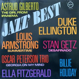 Verve Jazz Best 3 X Vinyl Lps Astrud Gilberto Billie Holiday Ella Fitzgerald,