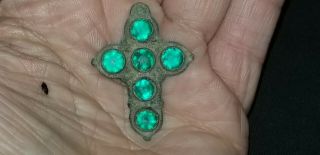 Trade Jeweled Bronze Cross