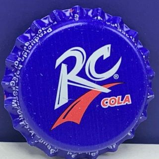 Soda Pop Bottle Cap Vintage Advertising Drink Rc Cola Royal Crown Blue Red Usa 2