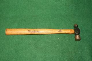 Great User Vintage Stanley 8 - oz Ball Pein Hammer w/ Handle INV DR08 3