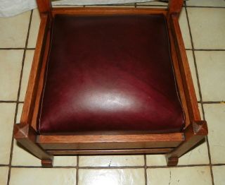 Quartersawn Oak Gustav Stickley Mission Sewing Rocker / Rocking Chair (R176) 3