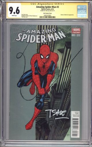 Spider - Man 3 Variant Cgc 9.  6 Ss Signature Series,  Not 9.  8 Comic 1