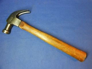 Vintage Plumb Leader 16 Oz.  Claw Hammer W/ Handle