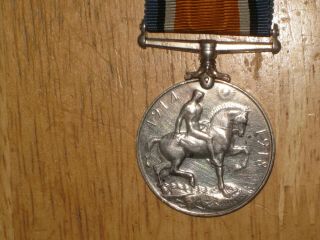 WW1 British War Medal Canadian OFFICER served British & Canadian,  McGill Grad 2