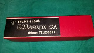 Vintage Bausch & Lomb BALscope SR Spotting Scope 3