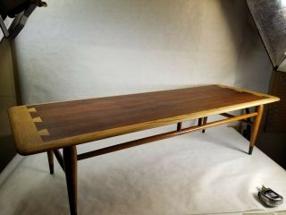 Vintage Lane Acclaim Coffee Table Walnut Mid Century Modern Dovetail