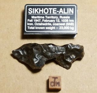 Sikhote - Alin Meteorite From Russia,  60 Gm,  Piece
