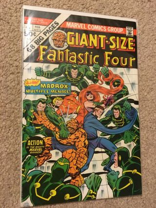 Giant - Size Fantastic Four 4 Fn/fn - First/1st Madrox The Multiple Man X - Men 1975