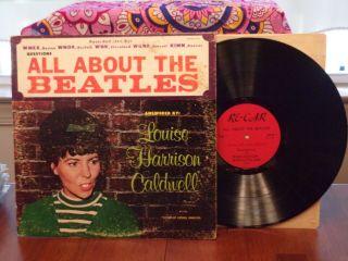 Beatles Rare Vinyl Lp " All About The Beatles " Louise Harrison Caldwell Geo Sis