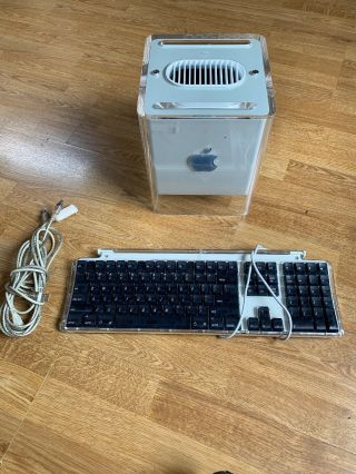Vintage Apple Power Mac G4 Cube Keyboard,