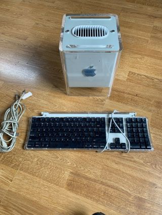 Vintage Apple Power Mac G4 Cube Keyboard, 3