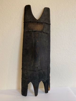 Bontoc Igorot Headhunter Wooden Tribal Shield Luzon Philippines Early 20th Cent