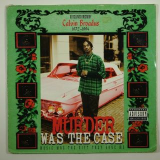 V/a " Murder Was The Case " Rap Hip Hop 2xlp Death Row/interscope Colored Vinyl
