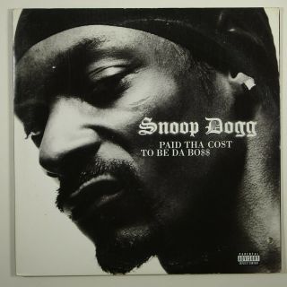 Snoop Dogg " Paid Tha Cost To Be Da Boss " Rap Hip Hop 3xlp Priority