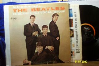 The Beatles Lp " Introducing The Beatles " Vee Jay W " Love Me Do " Vg/vg,