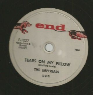 Doowop R&b 78 - Imperials - Tears On My Pillow - Hear 1958 End 1027