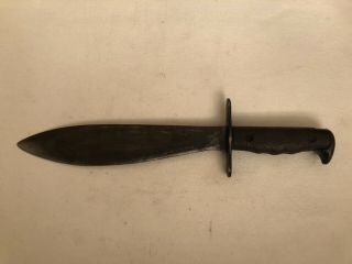 Vintage Ww1 U.  S.  Model 1917 C.  T.  Bolo Knife Made By Plumb,  St.  Louis 1918 - Rare