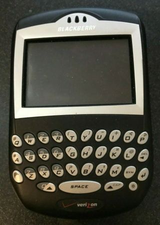 Blackberry 7250 Vintage Black (verizon) Smartphone Fast Very Good