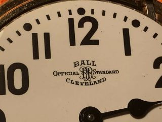 Ball Pocket Watch 16 Size 21 Jewel.  BallR&R Standard Case 10 K Gold Filled Case 3