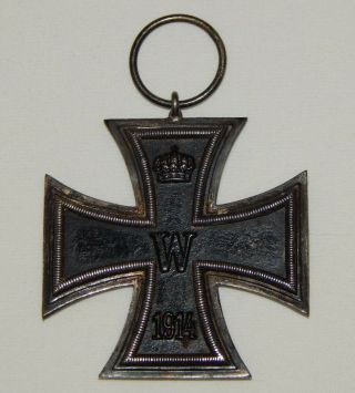 World War 1 German Iron Cross 2nd Class Medal Maker Mark Ek 1914
