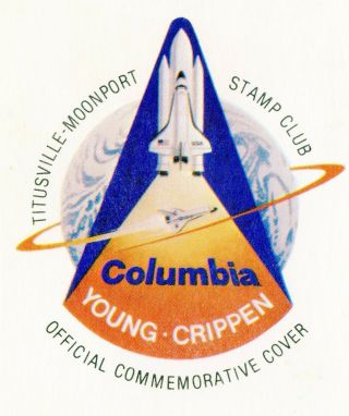 NASA astronaut Bob Crippen hand signed cover space shuttle Columbia STS - 1 1981 2