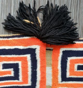 Vintage Navajo Saddle Blanket Rug 32 