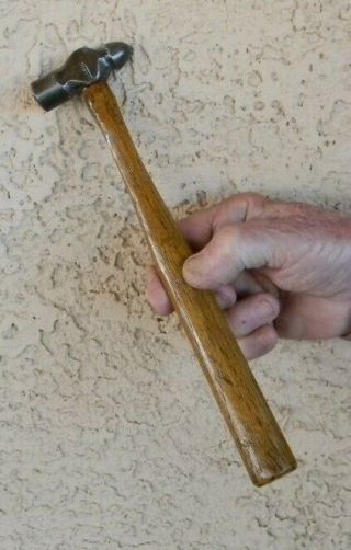 Vtg True Temper 4 Oz Ball Peen Machinist Gunsmith Small Hammer Made Usa