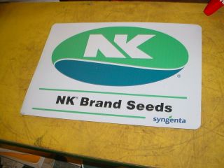 2 Northrup King Nk Seed Corn Magnets 14 3/4  X 10 1/2