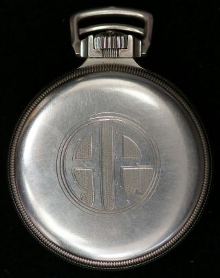 Howard Pocketwatch Railroad Chronometer w Box 21j 16s Ser 11 5 Adj 3
