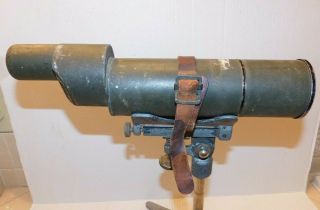 Vintage WWII Sniper Spotting Scope Military Field Equipment Bausch & Lomb 2